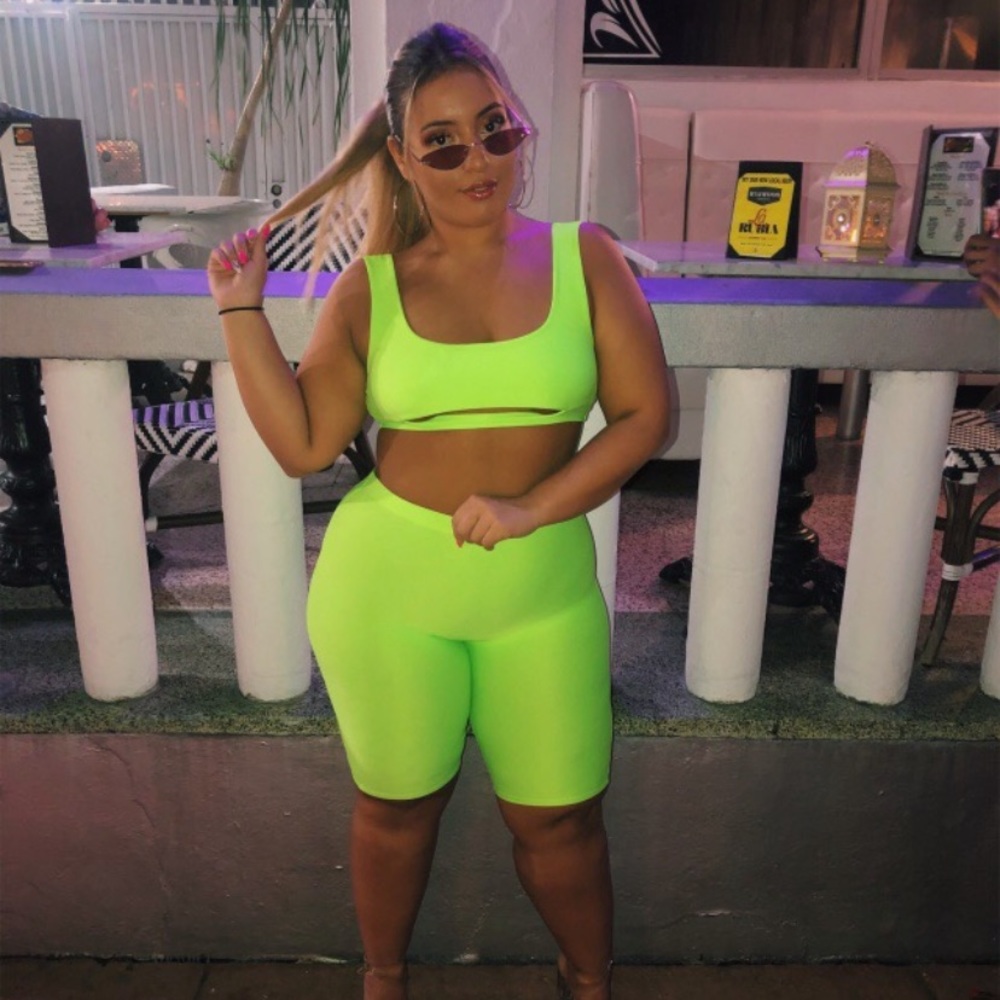 Neon Two piece set